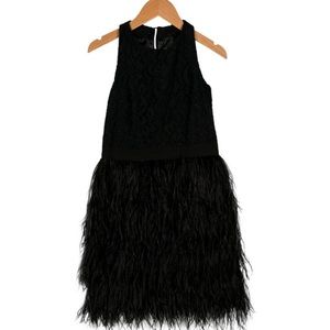 Milly mini feather dress size 10